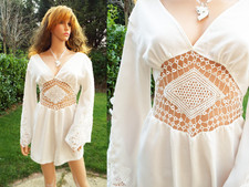 Nouveau sewhite Dentelle Shorts Combinaison Manche Longue Playsuit Jumpsuit Mariage Mini