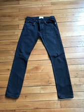 jean's Sandro Homme T 30 noir Skinny
