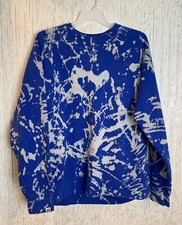 Russell Athletic Premium Fleece XL(46-48)Blue/Gray Crew Neck Sweatshirt