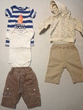 Lot 3 Mois Garçon Veste Pantalon Body