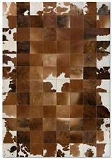 Premium Cowhide Nouveau tapis en cuir de vachette patchwork. Design exclusif.