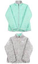 The North Face Réversible Doudoune Veste Polaire Petit Isolé Manteau Ski