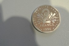 2 FRANCS  SEMEUSE  1996   BE 