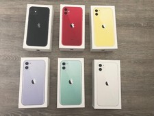 IPhone 11 Boite vide toutes les couleurs