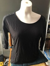 haut noir camaieu taille s