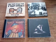 TETES RAIDES - Lot de 4 cds - Mange tes morts, Ginette, 28.05.04, Qu'est ce ...