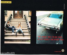 PUBLICITE ADVERTISING 065  1996  CATERPILLAR BOOTS    chaussures