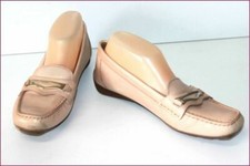 GEOX Respira Mocassins Cuir Beige T 39 TBE