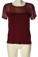 H&M Chemisier Dames T 38 rouge style décontracté