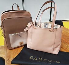 Lot 2 sacs PARFOIS 1 sac à dos et 1 cabas avec petit sac intérieur 