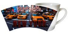 Mug (tasse) Conique New-York personnalisé avec prénom V1