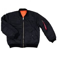 Blouson Pilote Bombers MA1 (noir)