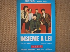 Gens Ensemble Pour Elle Partition Sheet Musique 1969 Disque Det