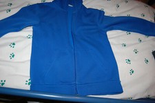 veste bleue en coton -sweet  taille 10 ans