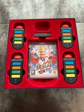 Coffret Buzz quiz TV + 4 buzzers sans fil avec la clé USB pour PS3