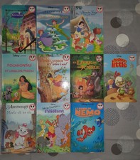 Lot de 10 livres Disney club du livre bon état 