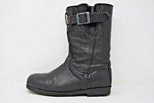 A072 PALLADIUM BOTTES MOTARD NOIRES T.38 UK 4 VALEUR 159 €