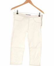 Pantacourt Femme Mexx Taille 38 - T2 - M Blanc Femme