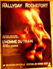 JOHNNY HALLYDAY -  L' HOMME DU TRAIN AFFICHE 40 X 55 PLUS 8 PHOTOS DU FILM