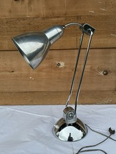 lampe De Bureau JUMO Charlotte PERRIAND  modèle 610 V2 40S Art Deco Chromé XXe