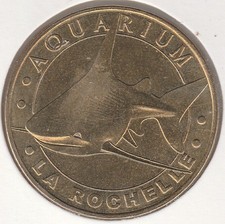 MONNAIE DE PARIS 17 LA ROCHELLE Aquarium de la Rochelle - Le Requin Gris 2003 