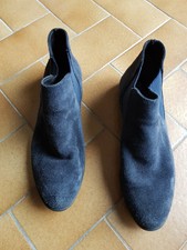 Tamaris Chelsea Boots Bottines daim bleu marine très bon état P.37