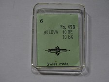 PIÈCE HORLOGERIE 1 AXE DE BALANCIER POUR MONTRE BULOVA 10 BE 10 BX