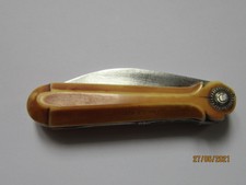  Ancien Joli Couteau de poche 2 fonctions . Fabrication artisanal , voir photos