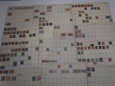 MONDE LOT 149 TIMBRES OBLITERES ANCIENS. BONNE VALEUR