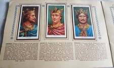 Beautiful Vintage 1935 Cigarette Card Album by John Player & Sons Kings & Queens