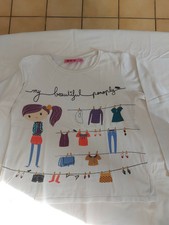 T Shirt Fille 6 Ans. - Faites des lots !