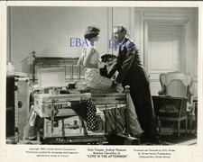 *Audrey Hepburn Gary Cooper Billy Wilder Ariane Photo originale argentique US