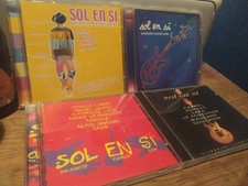 Lot 4 CD Sol En Si solidarité enfants Sida Francis Cabrel, alain Souchon... 
