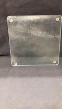 Verre plan de travail carré Board pour le fromage et charcuterie table Centre événements Parti