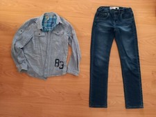 CHEMISE ORCHESTRA TAILLE 12 ANS + JEANS LEVI'S TAILLE 10 ANS