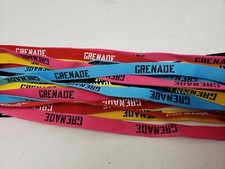 Grenade Logo Chaussure Lacets Lot De 5 Simple Vif Arc-en-Ciel 180cm Long Baskets