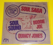 * 45t SP 7"  QUINCY JONES soul saga  soul sound boogie joe 