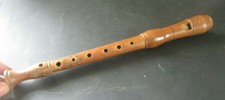  ancienne flute en bois old mollenhauer recorder a restaurer