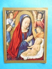 IMAGE PIEUSE MARIE  ENFANT ANGES TRONCHET  MAI 1968 ET VOLENT LES PAVES THFR