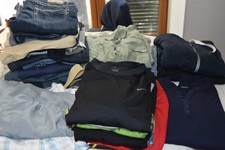 lot  vetements homme special revendeur nike,s.oliver,kiabi,celio,maddison etc...