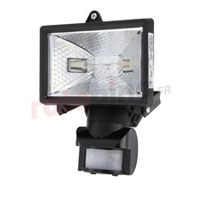 ProjecteLampe extérieure Jardin Terrasse Détection Mouvement 150 W  MASSIVE Noir