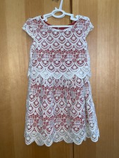 Zara Girls Lace Guipure robe 6 ans