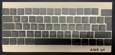Touches clavier / Keycaps MacBook Pro Retina 13 & 15" 2016 & 2017 ANGLAIS/UK/INT