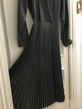 Robe plissé soleil en lainage