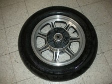 KAWASAKI EN 500 VULCAN - 1990 - JANTE ROUE ARRIERE + PNEU 140/90-15 USURE 10%