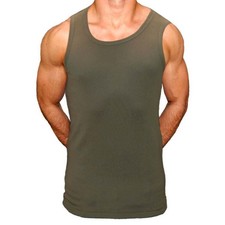 DEBARDEUR SLIM VERT COTE 1X1 MILITAIRE PAINTBALL AIRSOFT ARMEE OPEX PARA