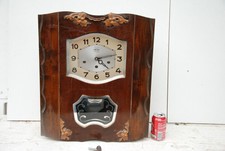 1 pendule mécanique horloge Carillon murale GIROD Westminster