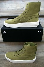 PUMA Homme Xo Parallel green olive CUIR 365039 03