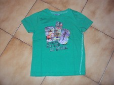 T-shirt MC vert NKY pour garçon en 8 ans en TBE. 
