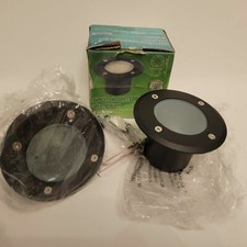 3 spots à enterrer en aluminium NEUFS éclairage extérieur jardin